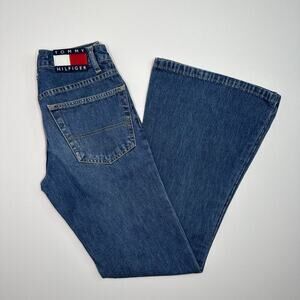 Vintage Y2K Tommy Hilfiger Tommy Girl Flare Leg Jeans